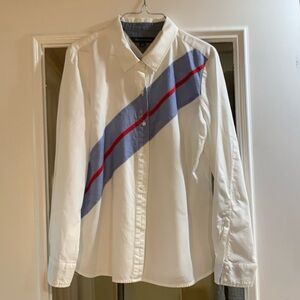 Tommy Hilfiger women blouse with stripe in front size Large